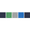 Just Past Midnight/Shamrock Green/Quartz Grey/Tropical Blue/Just Past Midnight, variant on Men's Lightweight Cotton Blend Brief - 5 Pack