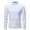 White, variant on Slim Fit Stretch Dress Shirt for Men with Solid Color and Comfortable Long Sleeves