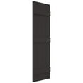 thumbnail image 4 of Ekena Millwork 14"W x 63"H Mid-America Vinyl, Standard Size Four Board Joined Shutters, w/Installation Shutter-Lok's & Matching Screws (Per Pair), 010 - Musket Brown, 4 of 13