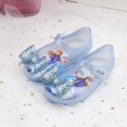 thumbnail image 1 of Nuevas sandalias de princesa de dibujos animados de Disney, zapatos de gelatina para niñas, sandalias para niños, zapatos de playa Frozen elsa anna, 8 plantillas de 14,5 cm Gao Jinjia LED, 1 of 2