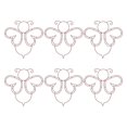 thumbnail image 2 of Hyasfey Bee Hive Wreath Frame Heart Metal Wire Form Bee Shaped Wire Frame Wreath Form for Flowers Ribbons DIY Wreath Home Decor, 2 of 8