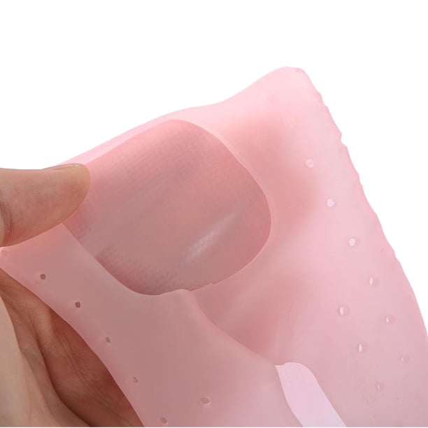 Calcetines de Silicona 1 par de pie Anti-Grietas Protector Cuidado de los pies Herramienta de prevención de Calcetines, para el Cuidado de los pies agrietados en la Piel funda Saludable Octpeak NO
