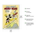 thumbnail image 2 of Hawaiian Holiday - Starring Mickey Mouse & Donald Duck - Vintage Film Movie Poster c.1927 - Master Art Print (Unframed) 13in x 19in, 2 of 4