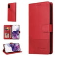 thumbnail image 1 of Wallet Case for Galaxy Note 20 Credit Card Holder, [Shockproof Interior Case] Premium PU Leather With Strap Kickstand Magnetic Closure Flip Folding Cover Compatible with Samsung Galaxy S20,
Red, 1 of 14