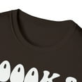 thumbnail image 3 of Womens  Adult Book Reading Ghost T-Shirt, Spooky Retro Book Lover Halloween, 3 of 3