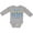 AC-Heather Grey, variant on Inktastic 1st Hanukkah Candles Boys or Girls Long Sleeve Baby Bodysuit