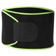 thumbnail image 3 of Waist Trimmer Belt, Waist Trimmer Band Soft Practical  For Yoga For Fitness For Sports ANGGREK Fluorescente Verde Negro, 3 of 8