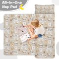 thumbnail image 4 of Cute Shih Tzu Dog and Coffee Pattern Toddler Nap Mats for Kids Preschool,Sleeping Mat Bag or Kids,Toddler Sleeping Bag,Toddler Nap Mat or Daycare, 4 of 6