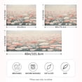 thumbnail image 4 of Dailycode Satin Pillow Case Standard Silk Pillow Cover for Hair and Skin Envelope Closure Pink and White Flowers Field 20"x26", 4 of 9