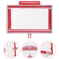 thumbnail image 4 of Cubierta de botón de parada de emergencia con bloqueo, protector transparente para interruptor pulsador, protector para interruptor de parada de emergencia para equipos eléctricos, 4 of 8