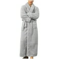 thumbnail image 5 of Lindreshi Robes for Women Fuzzy Long Women's Winter Warm Nightgown Couple Bathrobe Men and Women and Winter Nightgown, 5 of 6
