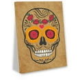 thumbnail image 1 of Awkward Styles Sugar Skull Canvas Art Dia de Los Muertos Gifts Skull Wall Decoration Skull Wall Art Day of the Dead Wall Art Skull Gifts, 1 of 5