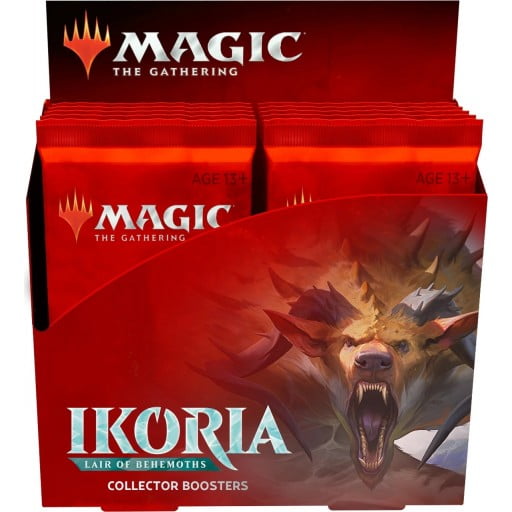 Ikoria Lair of Behemoths, Magic: The Gathering, Collector Boosters Box, 12 Packs