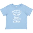 thumbnail image 3 of Inktastic Handpicked for Earth by My Great Grandma in Heaven Boys or Girls Baby T-Shirt, 3 of 5