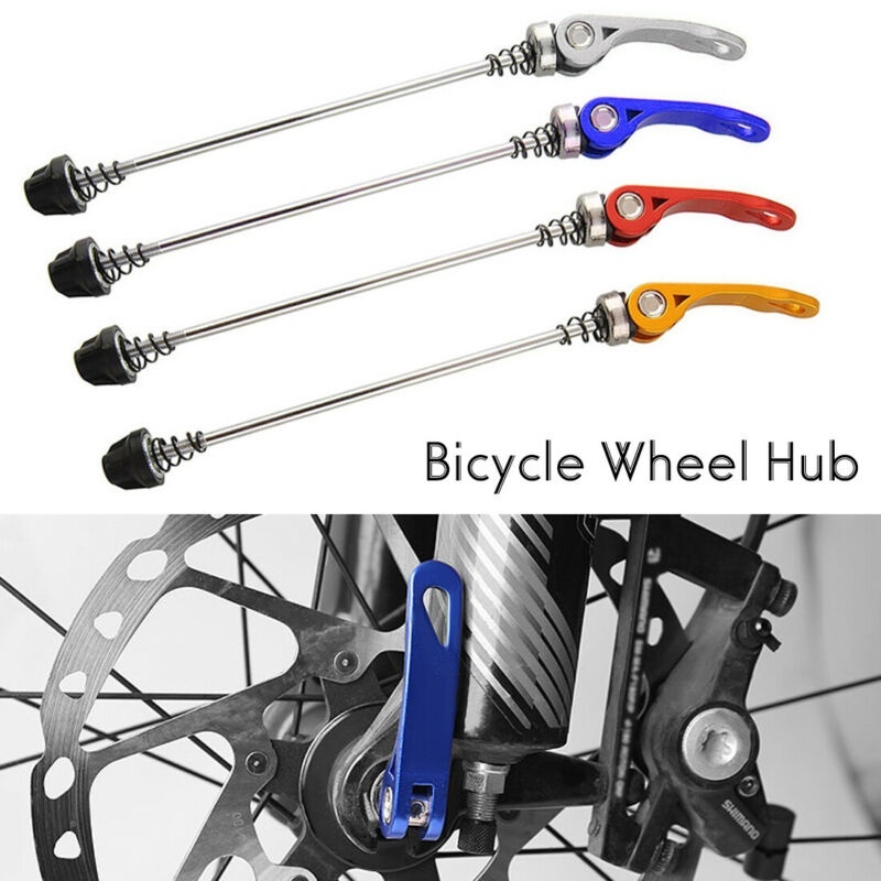 Quick Release QR Bike Bicycle Wheel Skewers Set for Trainer Bicycle