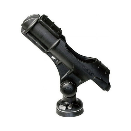 RAILBLAZA Black Kayak Rod Holder II and StarPort Mounting Base for Baitcasting Spinning Offshore and Fly Reels
