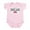 Petal Pink, variant on CafePress - Made In England Infant Bodysuit - Baby Light Bodysuit, Size Newborn - 24 Months