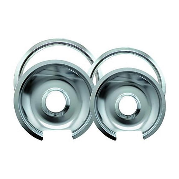 Drip Pan & Trim Ring Chrome