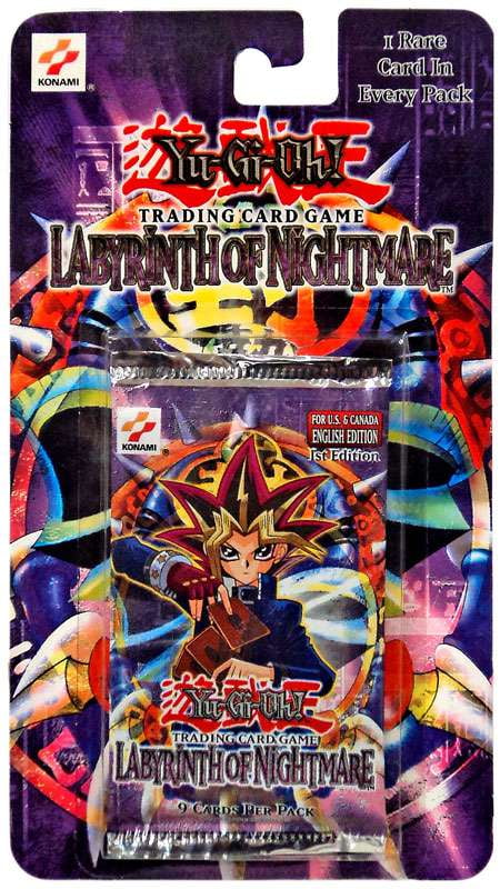 US BUYER YUGIOH CARD Labyrinth of Nightmare BOOSTER BOX 