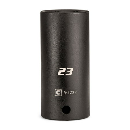 UPC: 0886352552233 | Capri Tools 23 mm Deep Impact Socket  1/2-Inch Drive  6-Point  Metric