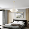 thumbnail image 5 of Livex Lighting - Meridian - 5 Light Chandelier in Modern Style - 24 Inches wide, 5 of 14
