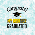 thumbnail image 4 of Inktastic Congrats My Brother Graduated with Cap Boys or Girls Toddler T-Shirt, 4 of 5