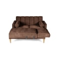 thumbnail image 4 of Sala Modular Reversible De Velvet Chocolate Modelo Xander, 4 of 11