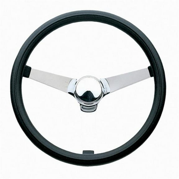 830 13.5 in. Classic Series Retro Steering Wheel - Black