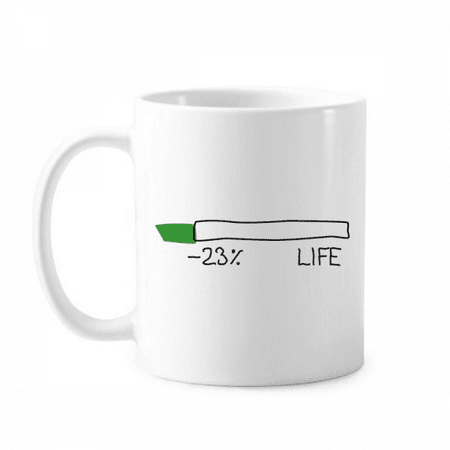 

Life Energy Progress Bar Pregnant Baby Mother Mug Pottery Cerac Coffee Porcelain Cup Tableware