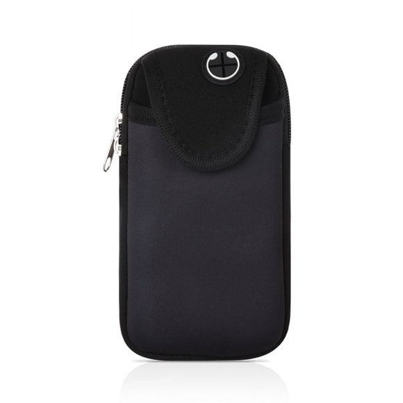Phone Holder For Running Arm With Phone Holder For iPhone 13 12 11 Pro Max Xs Galaxy S20 S21 (Heat transfer color matching) - black