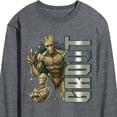 thumbnail image 3 of Marvel Guardians of the Galaxy - Groot - Men's Long Sleeve Graphic T-Shirt, 3 of 5