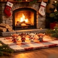 thumbnail image 3 of 2026 Highland Cow Advent Calendar, 24 Days 3D Christmas Countdown Calendar with Different Themed Mini Highlandcow Ornaments for Holiday Decor, 3 of 7