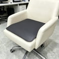 thumbnail image 4 of Cojín de cuero sintético para silla de oficina | Cojín acolchado de piel sintética para escritorio de ordenador, peluquería, videojuegos y sillas de jefe, 4 of 6