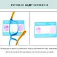 thumbnail image 5 of Children Optical Glasses, UV Protection Computer TV Phone Flexible Bendable One-piece Safe Eyeglasses Girls Boys Plain Mirror Anti-blue Light Silicone Goggles Eyewear Frame, 5 of 9