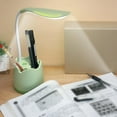 thumbnail image 1 of Feltree Adjustable 3-Speed Eye Protection Desk Lamp with USB Rechargeable Power, Portable Clip Light for Reading, Studying, and Bedroom Use, Flexible Gooseneck Design, 1 of 8