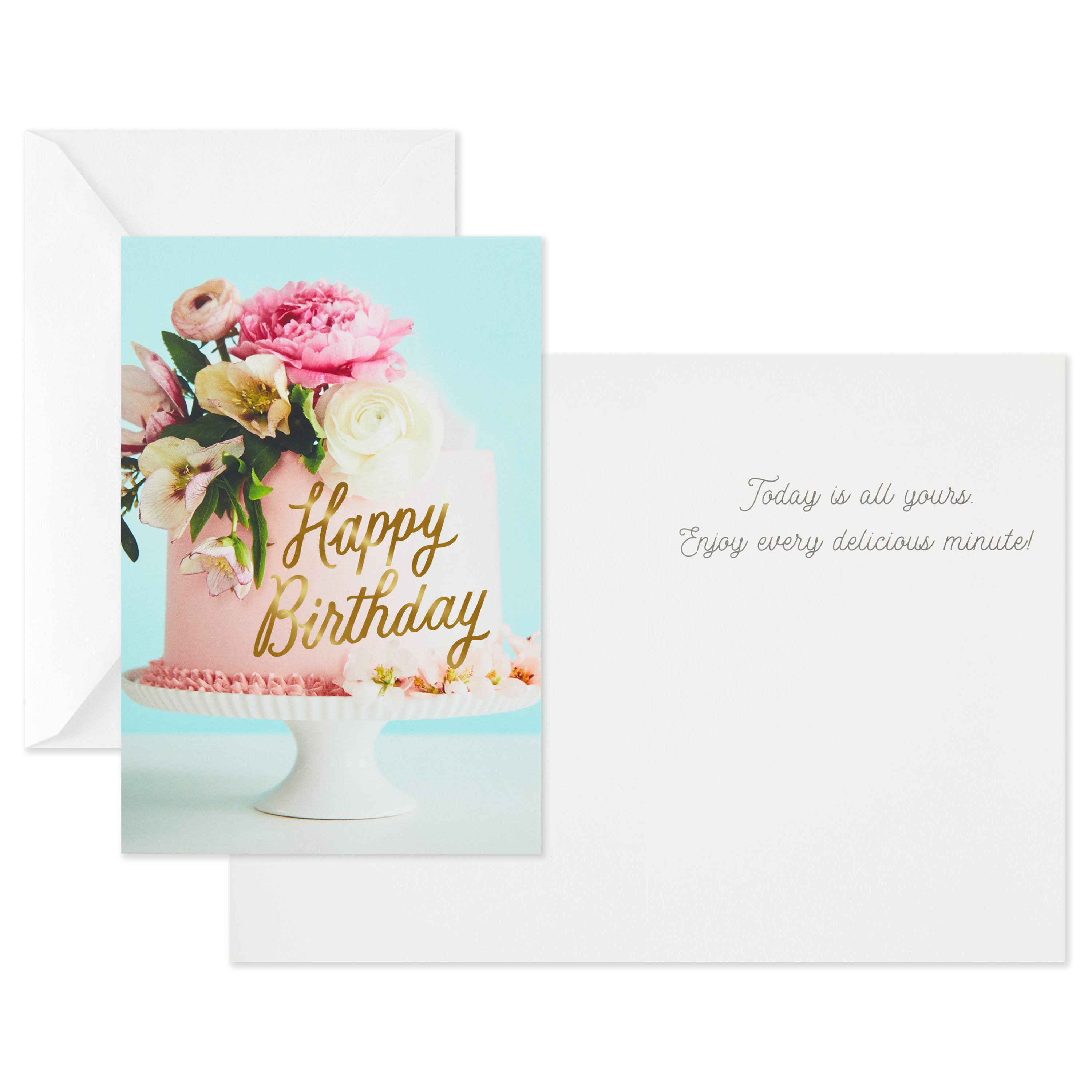 Hallmark Birthday Cards Assortment, Balloons, Cake, Flowers (12 Cards ...