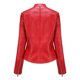 thumbnail image 4 of Chaquetas para mujer Slim Leather Stand Collar Zip Motocicleta Traje Cinturón Abrigo Chaqueta Tops Odeerbi ODB-3, 4 of 5