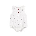 thumbnail image 1 of EYIIYE Unisex Baby Sleeveless Romper Linen Romper Jumpsuit Summer Clothes, 1 of 6