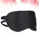 thumbnail image 5 of EeaseMX Antifaz de seda transpirable para dormir, antifaz con protección para los ojos, color sólido, ligero y cómodo, con correa doble ajustable para hombres y mujeres (negro)., 5 of 8