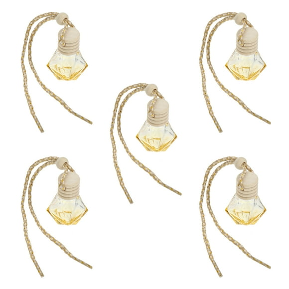 5pcs 8ml Coche colgando perfume Aromatherapy Diffuser Difusor de aceite esencial