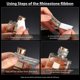 thumbnail image 2 of Cintas autoadhesivas de diamantes de imitación YONGSHENG Plata 2 rollos 3 yardas, 2 of 3