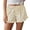 k3915-Yellow2, variant on LIIPEE Women Shorts Casual Striped Printed High Waist Shorts With Side Pockets Summer Vacation Lightweight Comfortable Soft Breathable Daily Shorts,Red,L