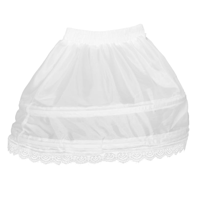 Enagua de niña, falda de crinolina, práctica enagua para niñas