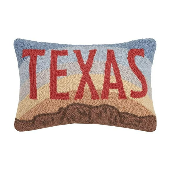 Peking Handicraft 12 x 18 Po Texas Sunrise Crewel Oreiller