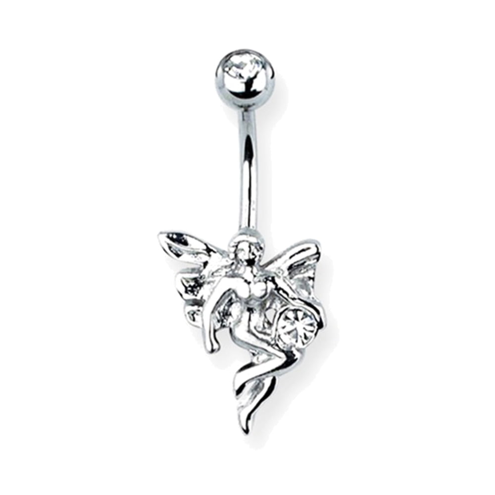JewelsObsession Sterling Silver 20mm 3-D Unicorn Charm w/Lobster Clasp 