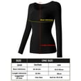 thumbnail image 3 of Elegant Choise Women Thermal Underwear Seamless Ultra-Soft High Elastic Base Layer Winter Warm, Beige, 3 of 20