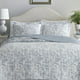 Amberley Spa Blue Cotton Quilt Set by Laura Ashley - Walmart.com