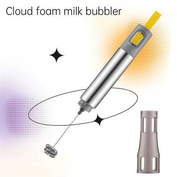 Birdeem 304 Stainless Steel Hand-held Electric Milk Frother Coffee Utensils Milk Shaker Automatic Stirring Frother