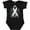 AB-Black, variant on Inktastic Hope Lung Cancer Awareness Boys or Girls Baby Bodysuit