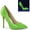 Neon Green Patent, variant on Women's Pleaser Amuse 20